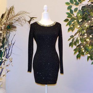 Sparkling little black dress-homecoming/prom/club